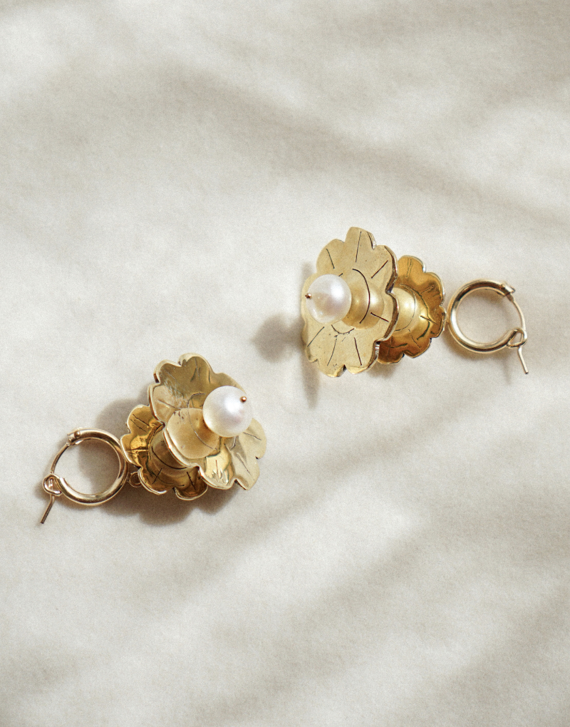 Maaari Anting Anting Sampaguita / Hope Earrings