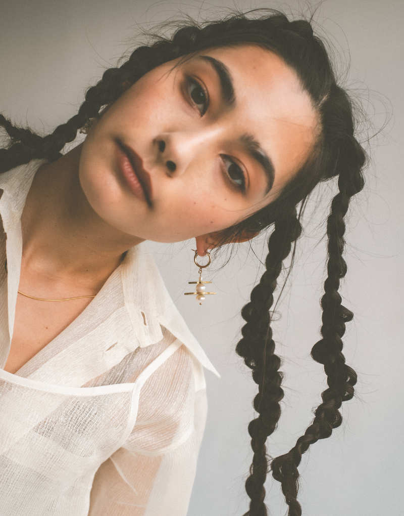 Maaari Anting Anting Sampaguita / Hope Earrings