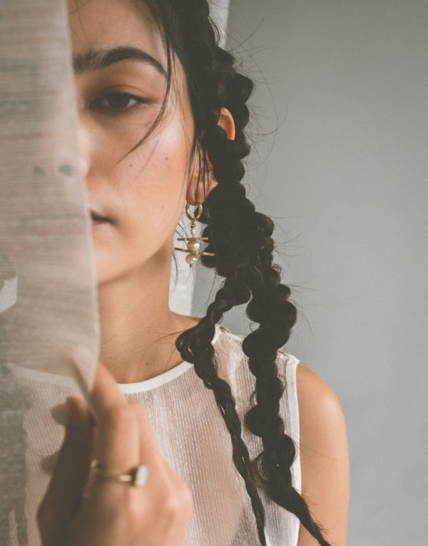 Maaari Anting Anting Sampaguita / Hope Earrings