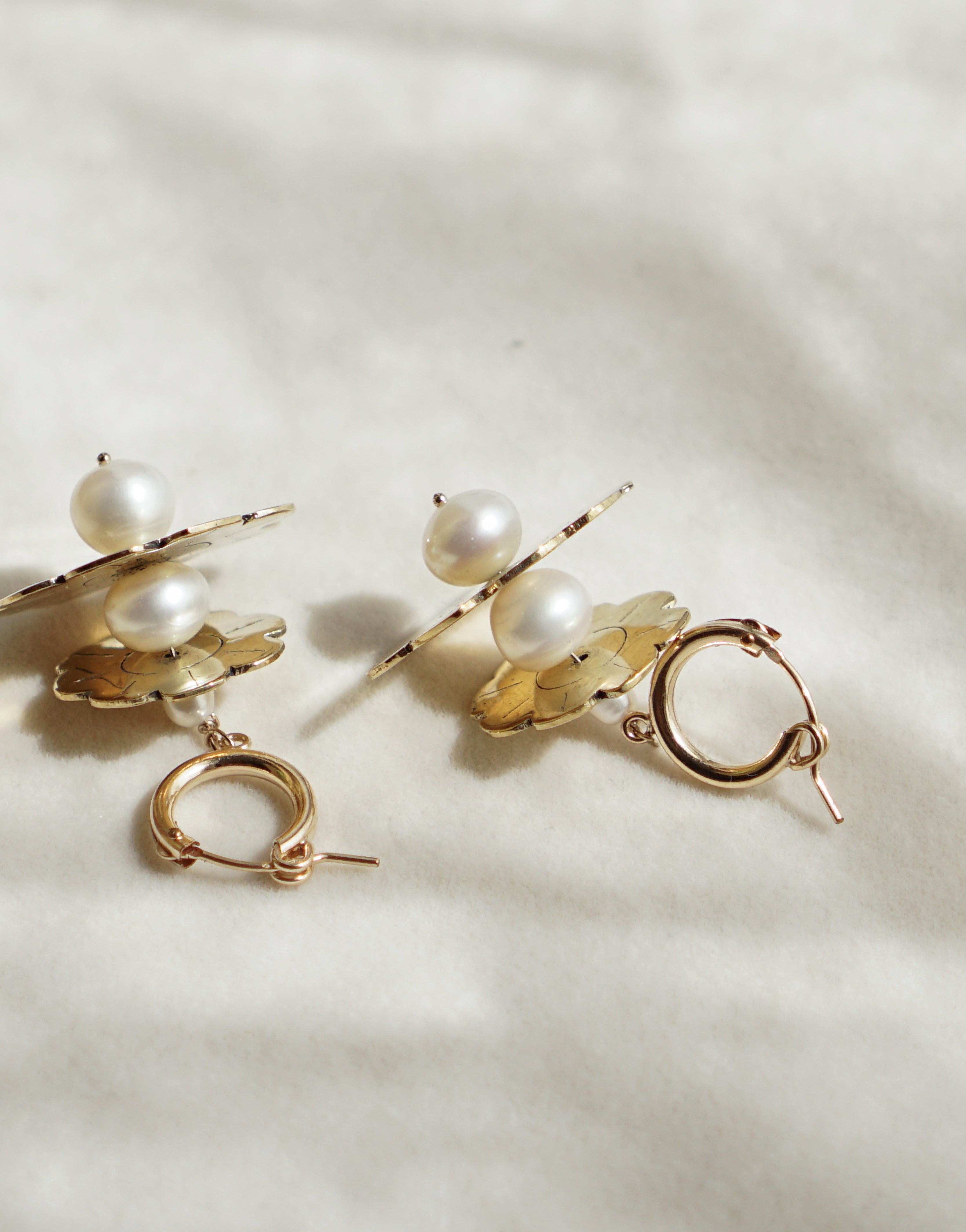Maaari Anting Anting Sampaguita / Hope Earrings | Garmentory