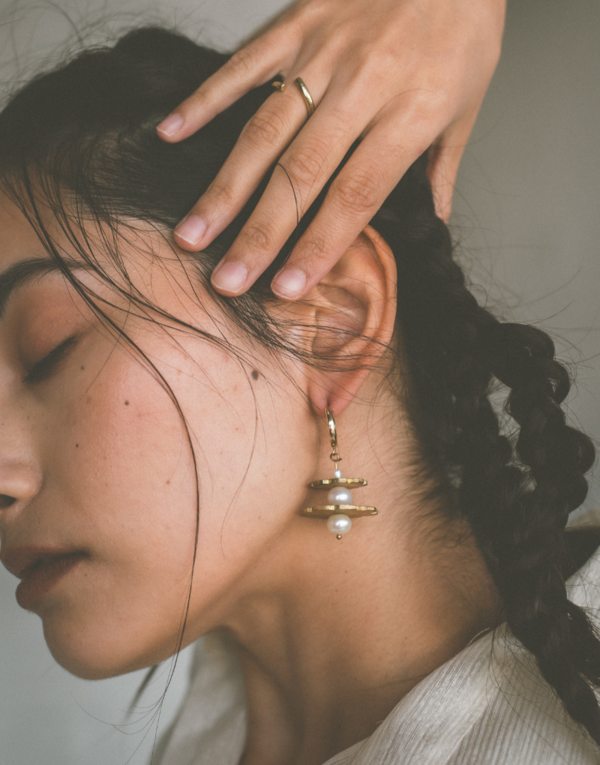 Maaari Anting Anting Sampaguita / Hope Earrings