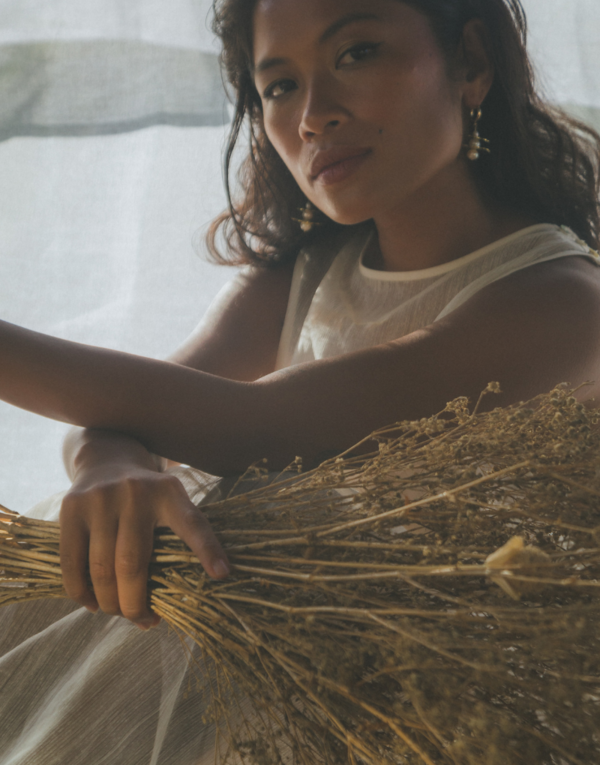 Maaari Anting Anting Sampaguita / Hope Earrings