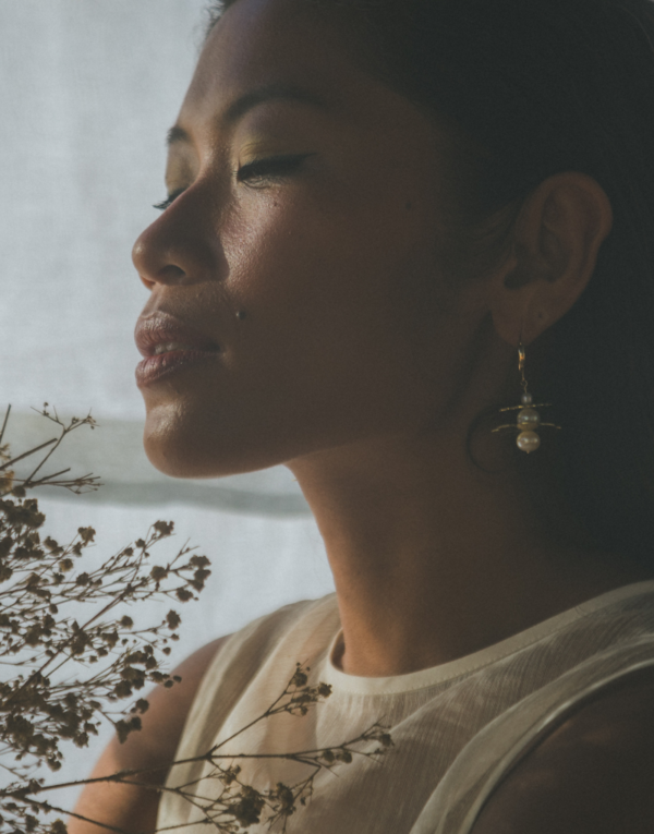 Maaari Anting Anting Sampaguita / Hope Earrings
