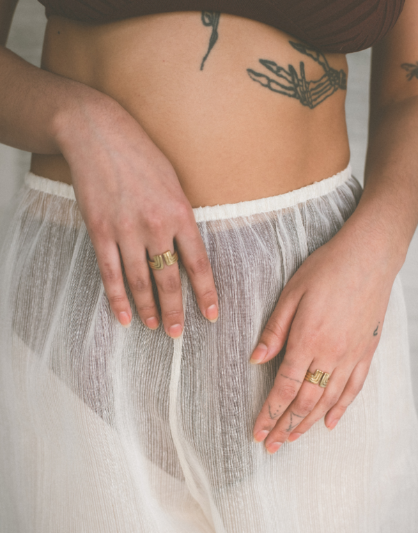 MAAARI LINGLINGO RING - Brass MAAARI LINGLINGO RING - Brass