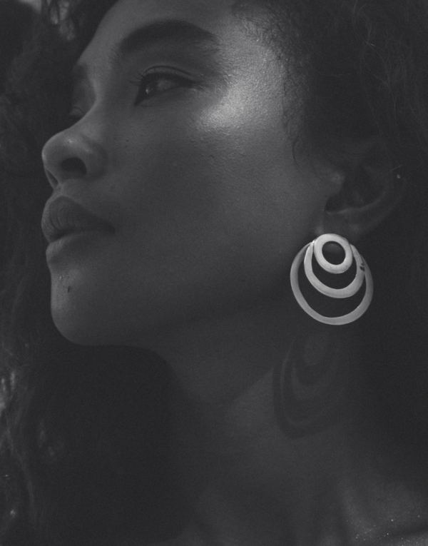 Sesotunawa Multi Hoopies Earrings - Brass Sesotunawa Multi Hoopies Earrings - Brass