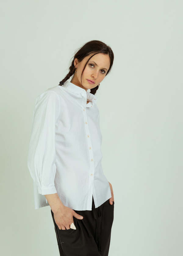 H+ Hannoh Wessel Celia Shirt - White | Garmentory