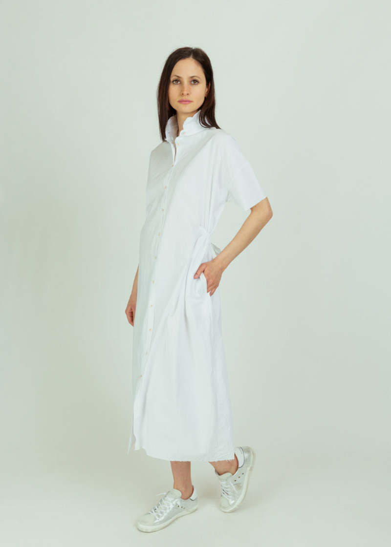H+ Hannoh Wessel Hannoh Percale Reana Dress - White | Garmentory