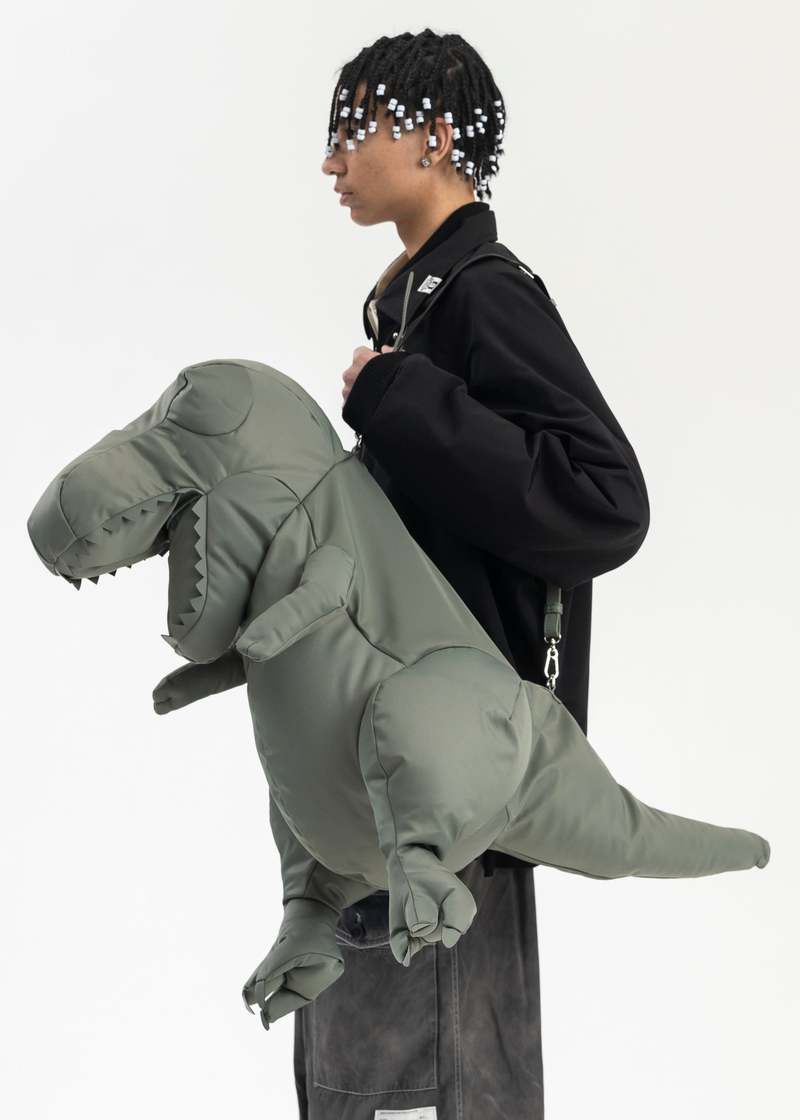 Mihara Yasuhiro T-Rex Big Bag - Khaki | Garmentory