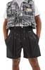 Nahmias Nylon Cargo Shorts - Black - Thumbnail 1
