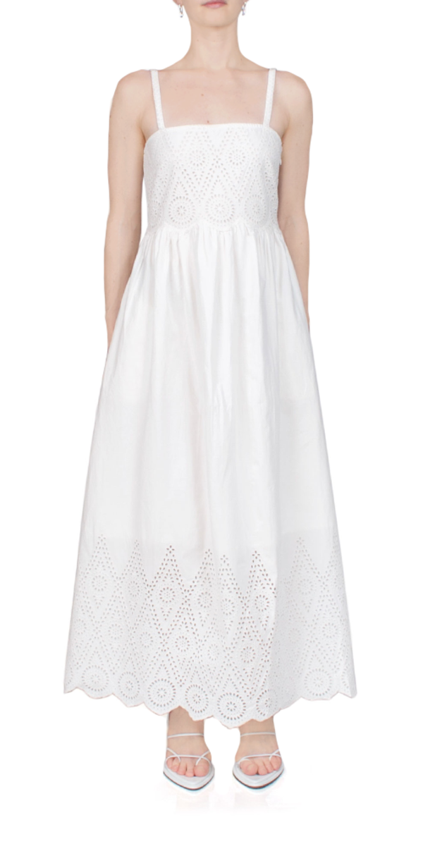 Posse Louisa Dress - Vintage White