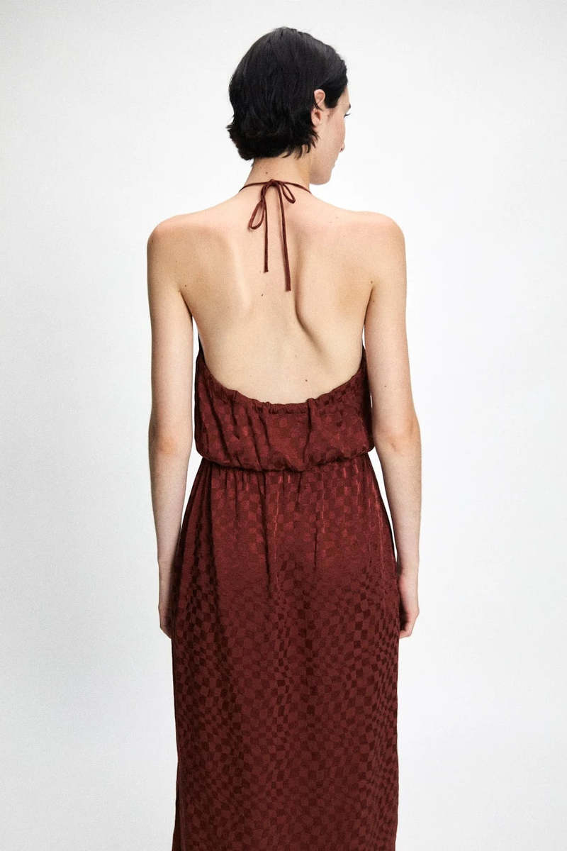 【THE ROW】Rita Cotton Dress/追跡+関税+全国送料込み RITA ROW / Crochet straight long dress