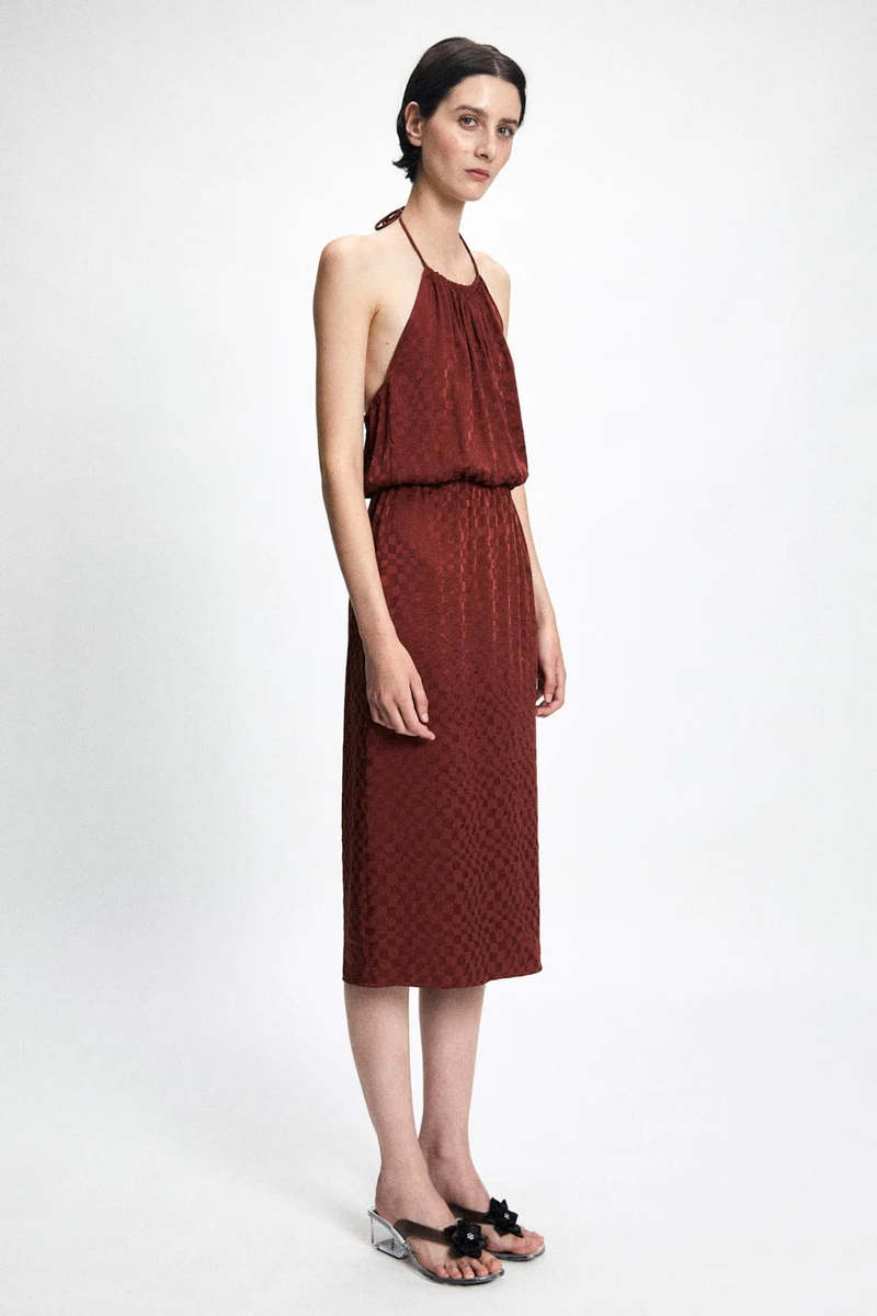 Rita Row Robe Kaidun - Rouille | Garmentory