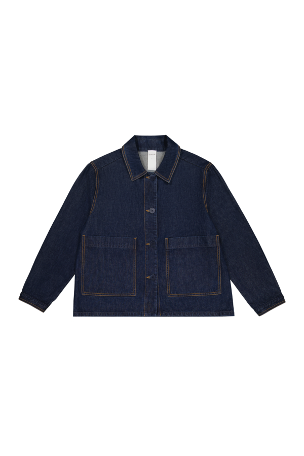 Kowtow Felix Jacket Indigo denim Garmentory