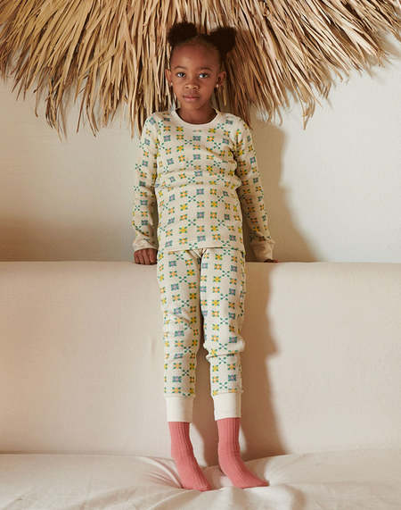 Kids Marsou Sardine And Dore Set - Blue Gingham | Garmentory