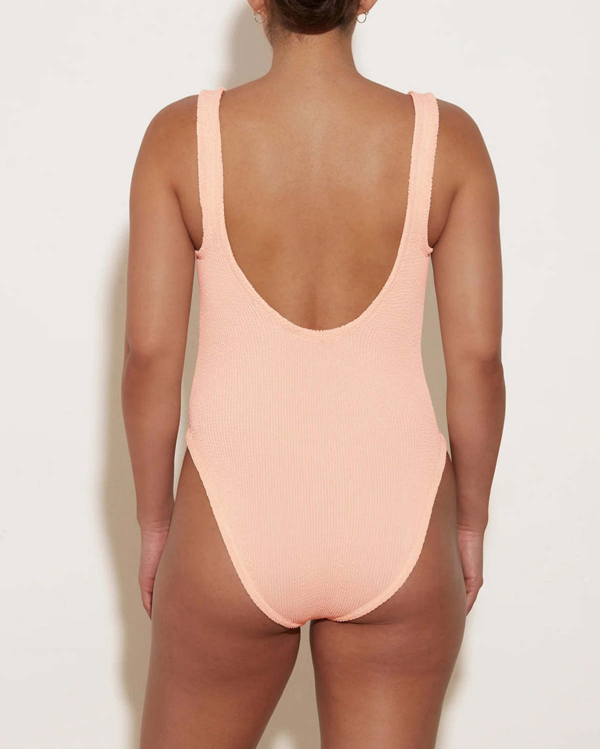 ワンピース水着 Hunza G FW25 'Domino' one-piece swimsuit (DOMINOSWIM BLUSH) Domino Swim - Blush | Hunza G