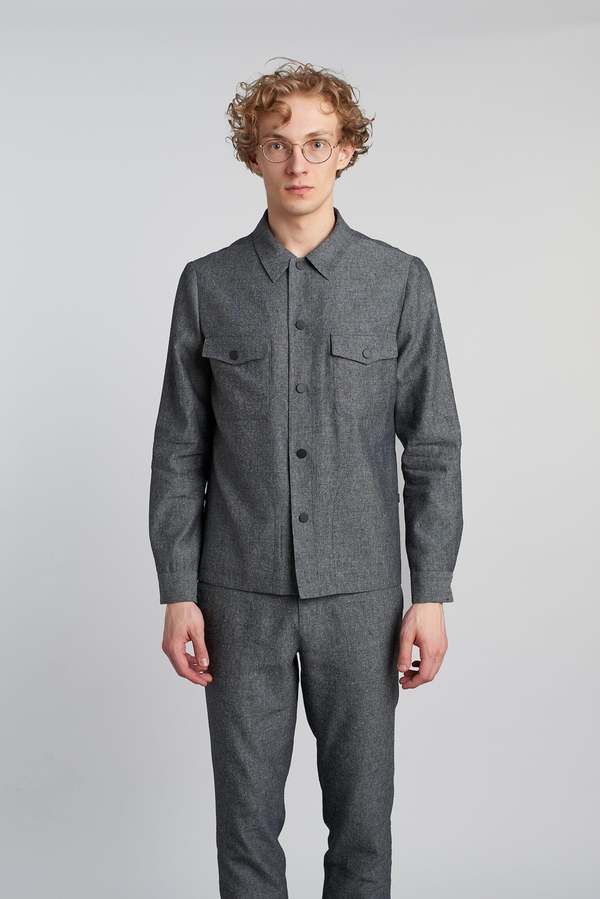 Delikatessen Relaxed Jacket - Grey