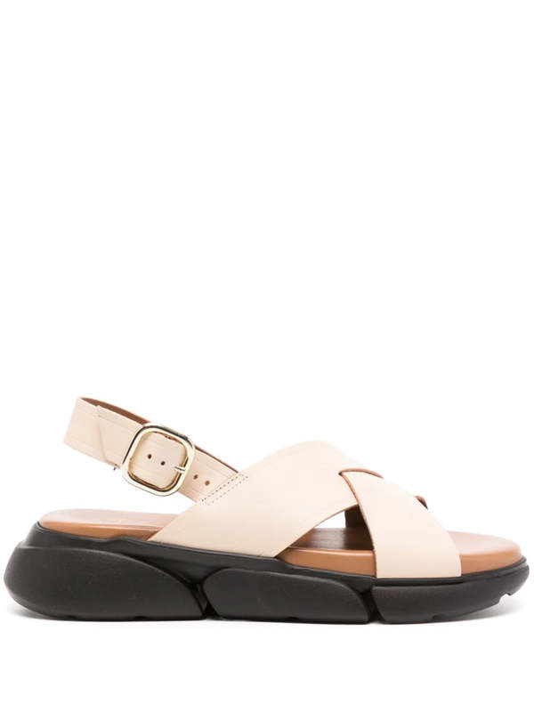 ATP Atelier Barisci Chunky Leather Sandals Limestone Garmentory
