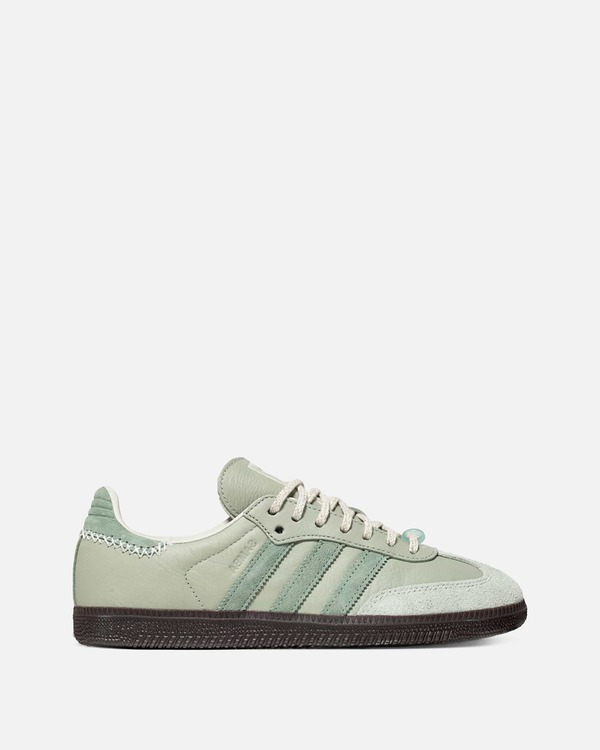 adidas gazelle silver green womens adidas Originals Samba Xlg Men's Putty Grey/Collegiate Green/Gum Shoes, Size: 8