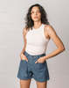 Noble Adult Denim Chore Short - Blue - Thumbnail 1