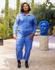 Noble Long-Sleeve Utility Suit - French Blue - Thumbnail 1