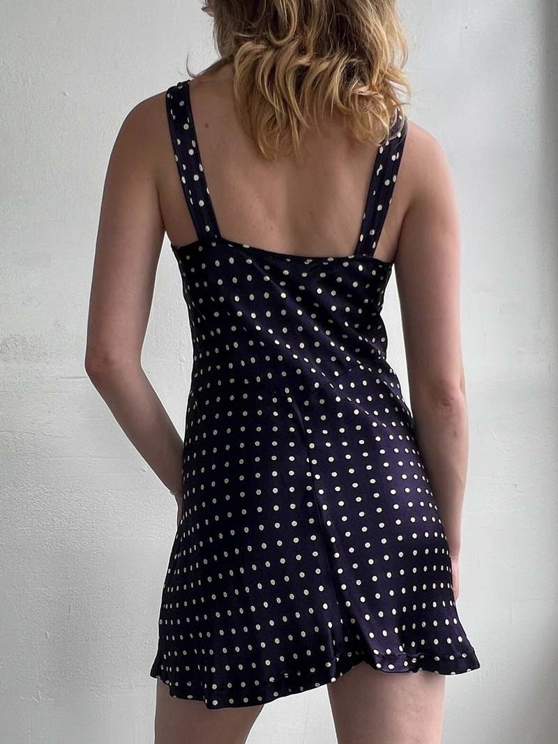betsey johnson black polka dot dress OW Maya Sequin Dress main image 1