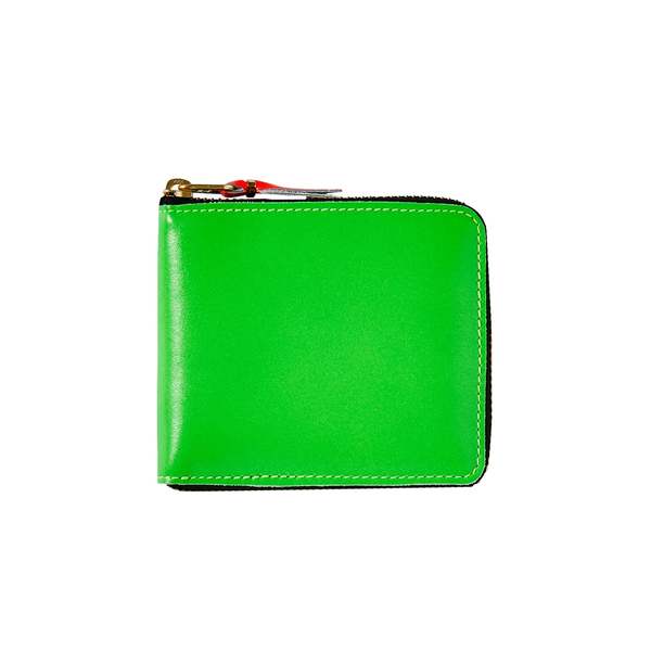 [MM6] Logo Zip Around Wallet - Green Glow / ☆送料込☆ MM6 Logo Zip Around Wallet Green Glow | eBay