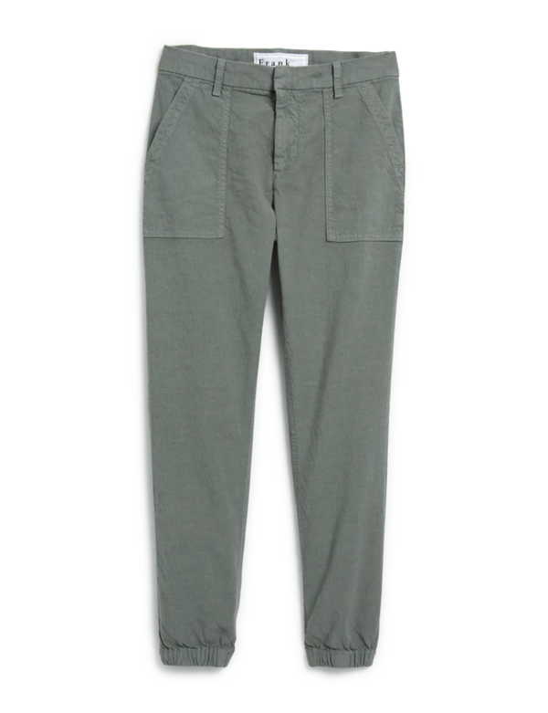 Frank & Eileen - Jameson Jogger in White Performance Linen Frank & Eileen - Jameson Jogger in White Performance Linen