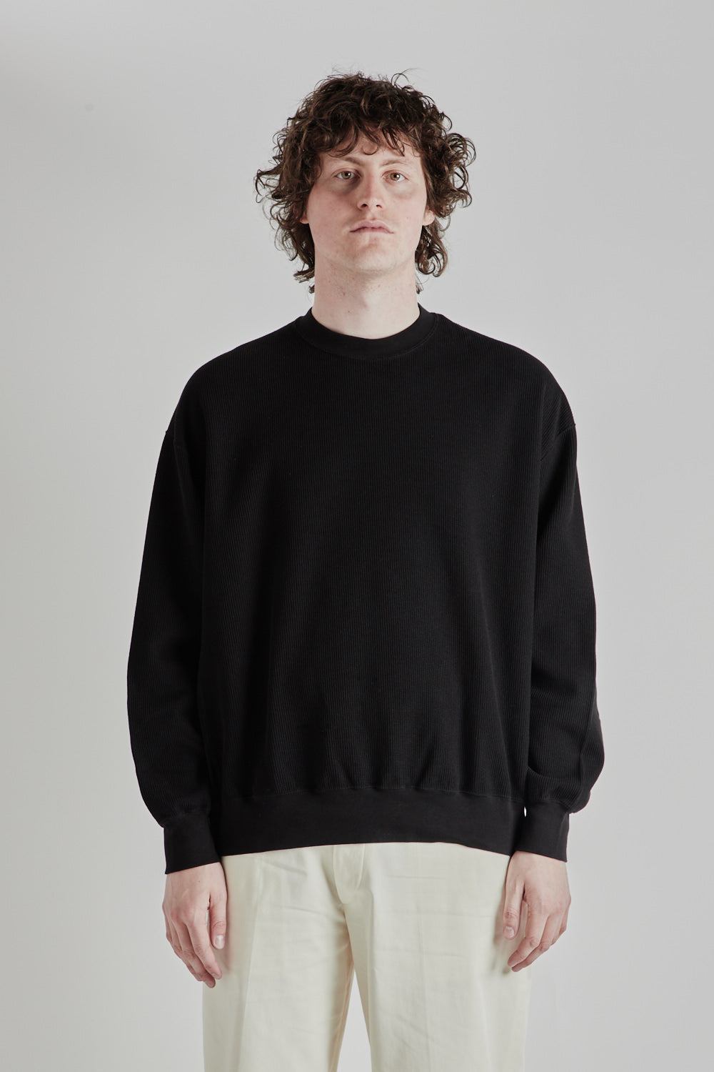blurhms ROOTSTOCK Rough & Smooth Thermal P/O - Black | Garmentory
