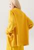 Silk Laundry Alpaca Slouch Cardigan - Marigold - Thumbnail 5