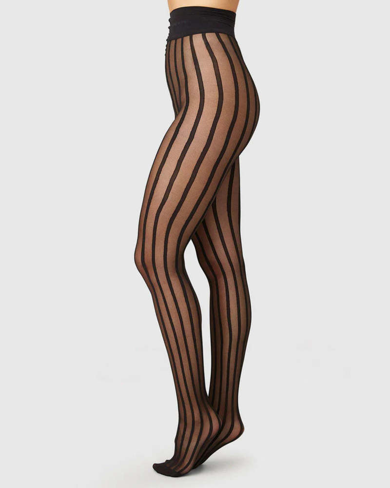 Swedish Stockings Siri Stripe Tights