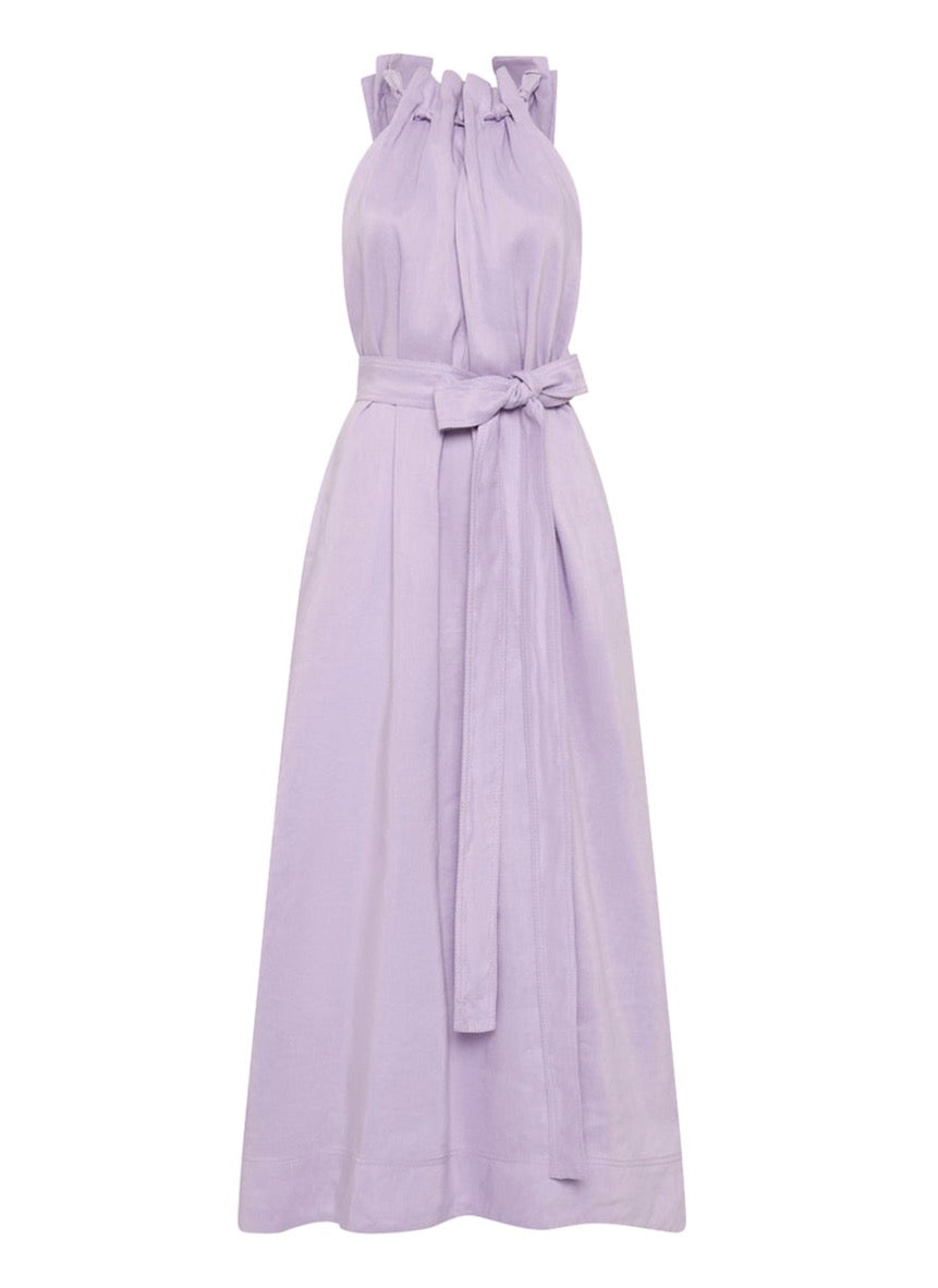 追跡便【Aje.】Mariel Trapeze Midi Dress バックタイリボン 追跡便【Aje.】Mariel Trapeze Midi Dress バックタイリボン