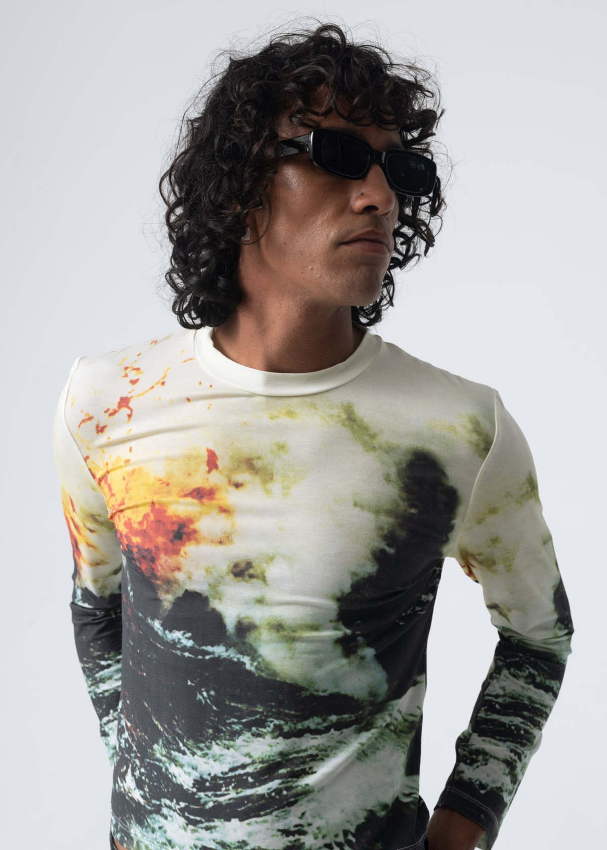 Carne Bollente I Lava You Cropped Tee - Prints | Garmentory