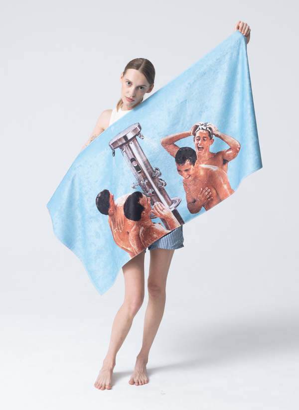 Carne Bollente Shower Power Towel - Printed | Garmentory