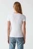 Michael Stars Lexy Tee - White - Thumbnail 3