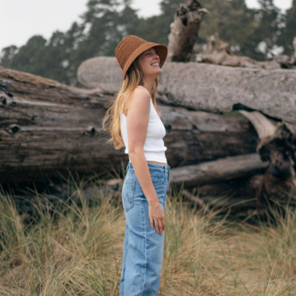 Janessa Leone Felix Hat - Chestnut | Garmentory
