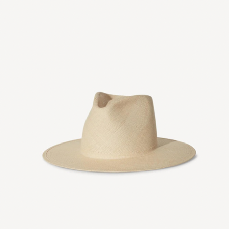 Janessa Leone Carter Hat - Off White | Garmentory display picture 3