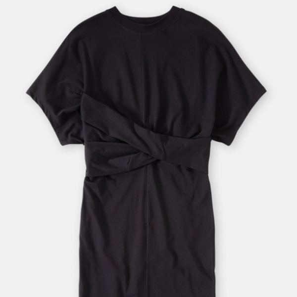 simple jersey dress Girls Soft Cotton Jersey Long Sleeve Twirly Dress main image 0