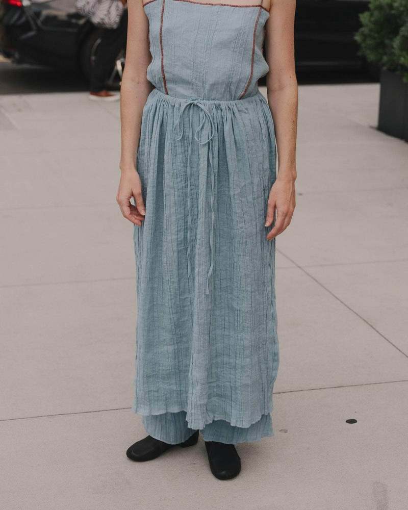 7月末までBaserange Max Maxi Skirt Wuxi Blue Baserange MAX SKIRT - WUXI BLUE | Garmentory