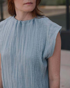 Baserange MAX TOP - WUXI BLUE | Garmentory