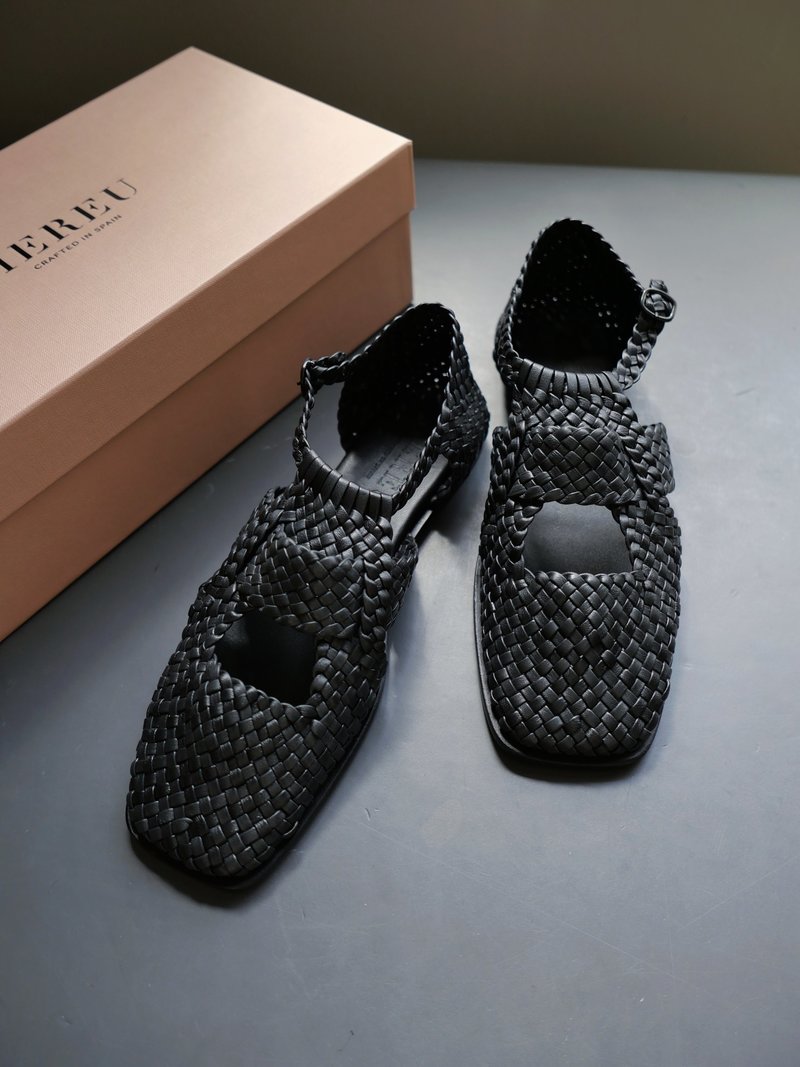 【HEREU】Serra woven-leather sandals HEREU Serra Woven Sandal (Women) | Nordstromrack