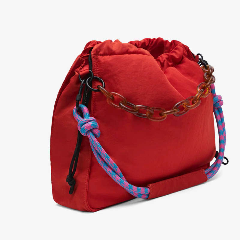 Rotunda Sant Hobo Bag - Red | Garmentory