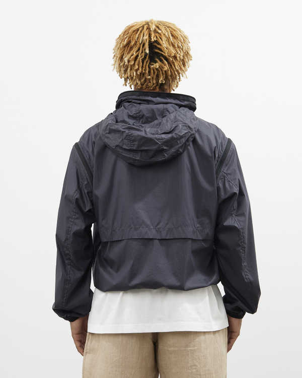 Lemaire Zipped Hooded Blouson - Black | Garmentory