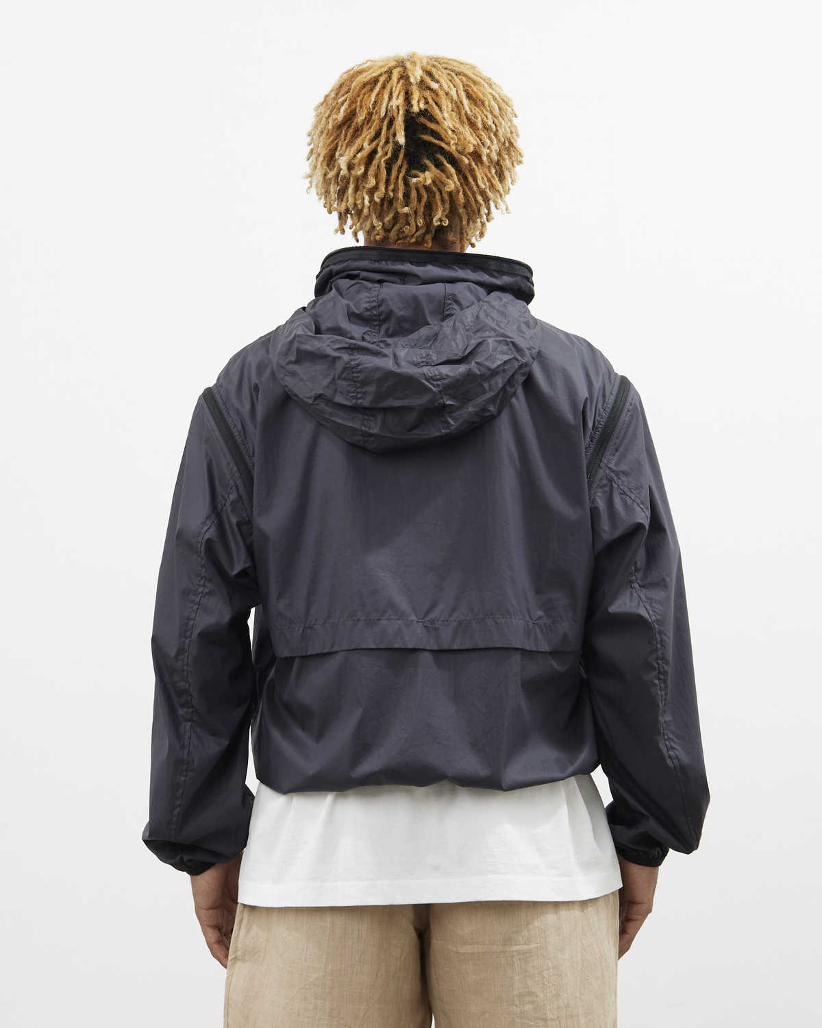 Lemaire Zipped Hooded Blouson - Black | Garmentory