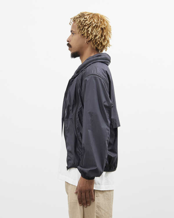 Lemaire Zipped Hooded Blouson - Black | Garmentory