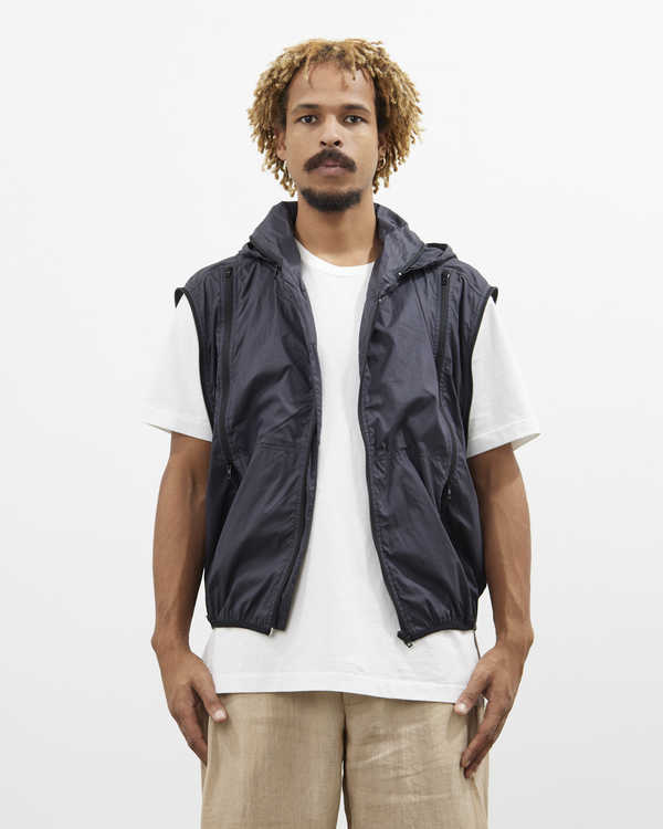 Lemaire Zipped Hooded Blouson - Black | Garmentory