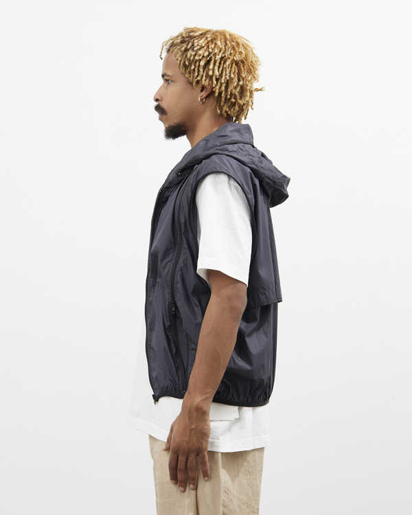 Lemaire Zipped Hooded Blouson - Black | Garmentory