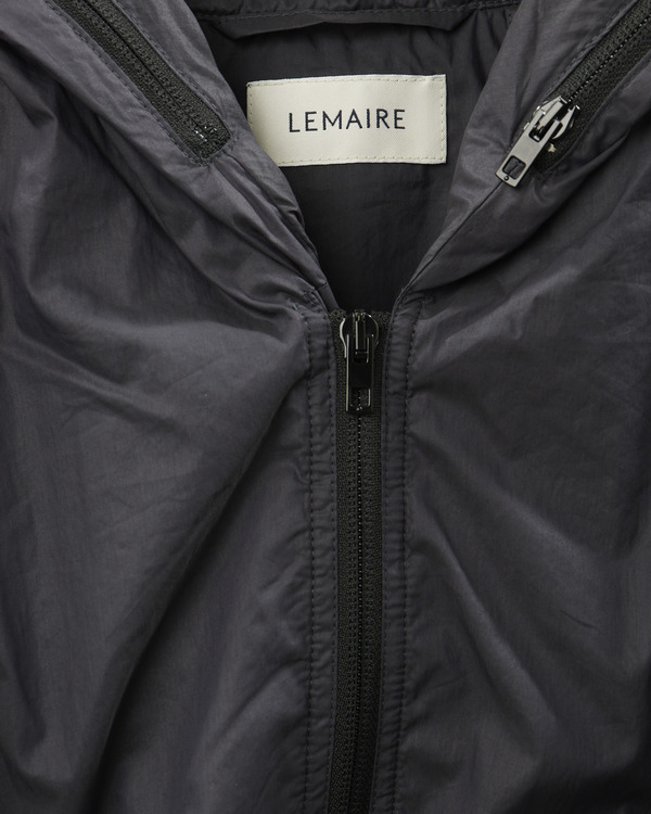 Lemaire Zipped Hooded Blouson - Black | Garmentory