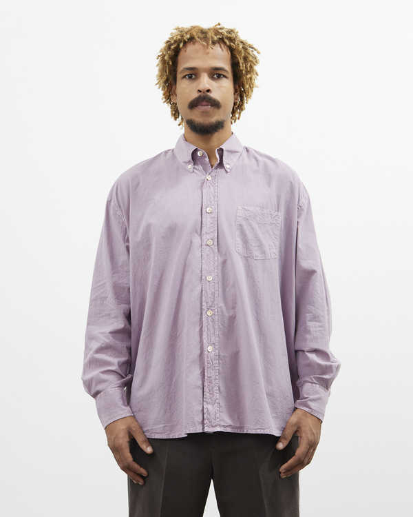 Our Legacy Borrowed BD Shirt - Purple | Garmentory