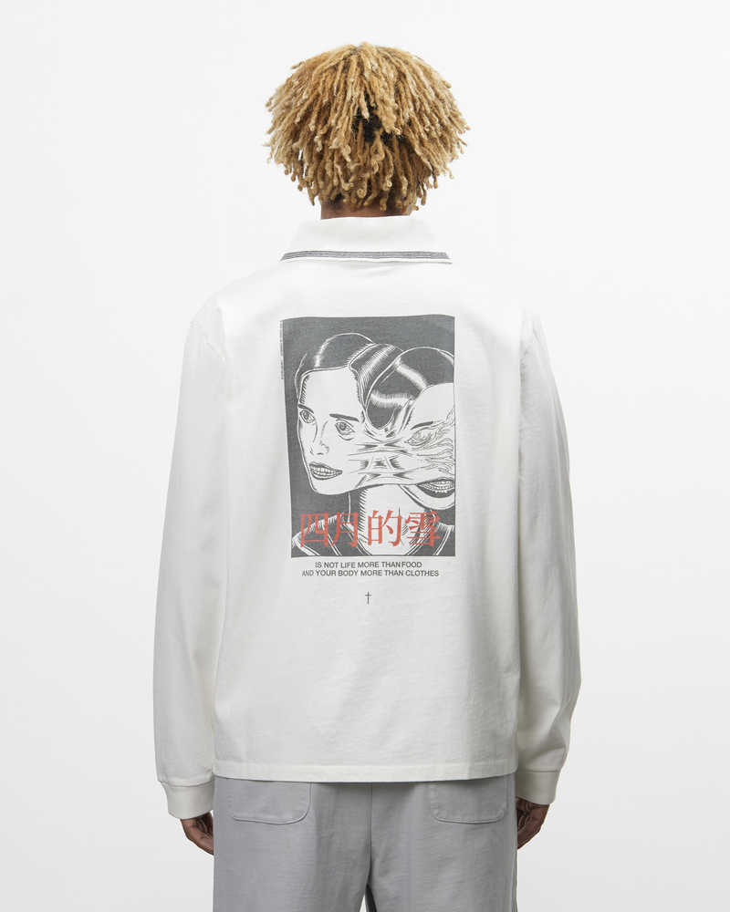 トップス OUR LEGACY 24ss academy longsleeve Our Legacy Academy Longsleeve - White | Garmentory