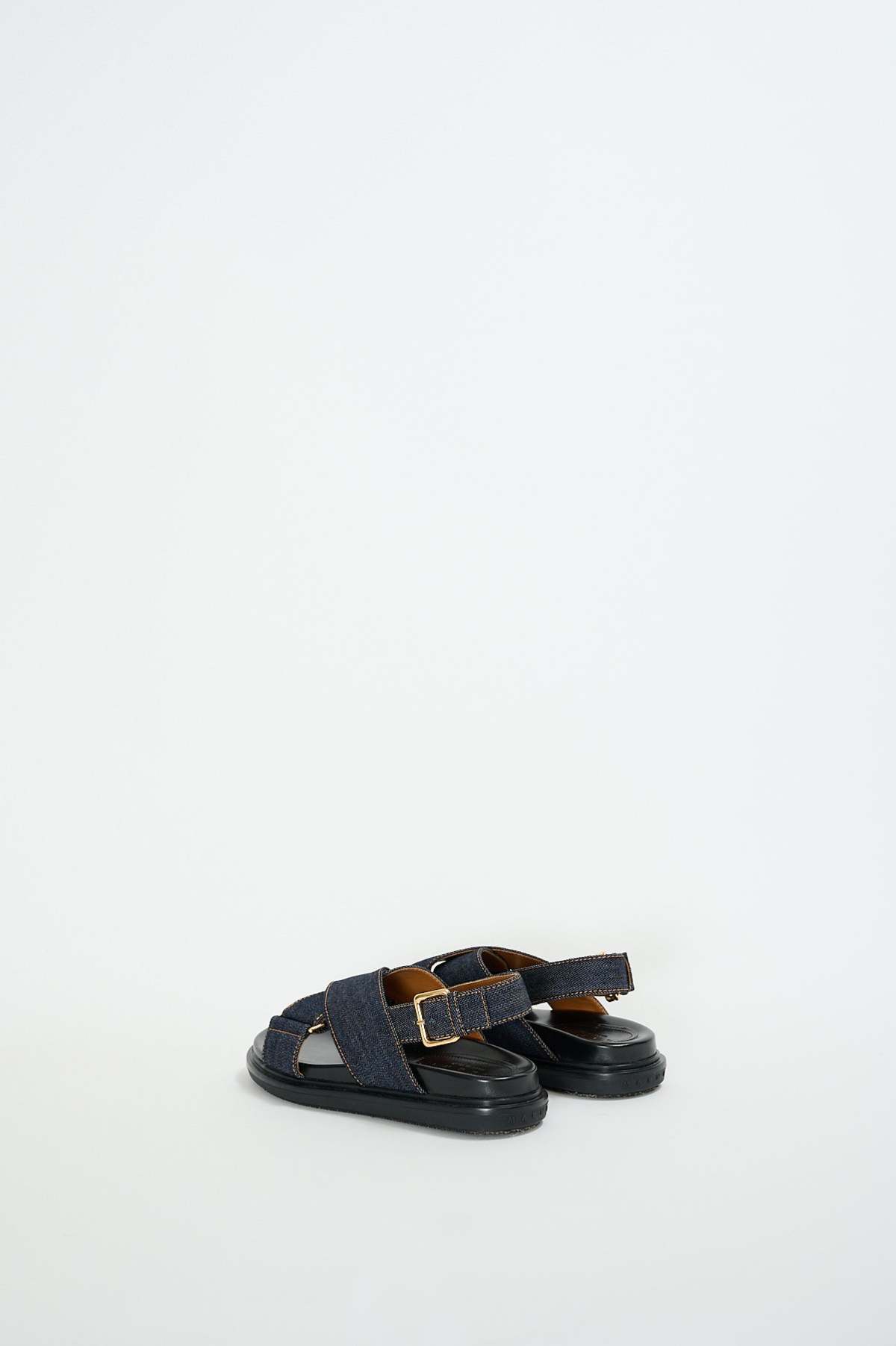 MARNI Fussbett Criscross Sandal in Black【関税・送料込】 Marni Fussbett Crisscross Sandals | Shopbop